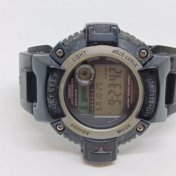 Casio Forester FTS-100 Mens 46 mm Twin Sensor Alti/Barometer Multifunction Watch - Picture 6 of 11